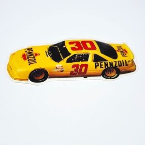 Michael Waltrip No. 30 Pennzoil Decal Sticker NASCAR 5.25"x2"